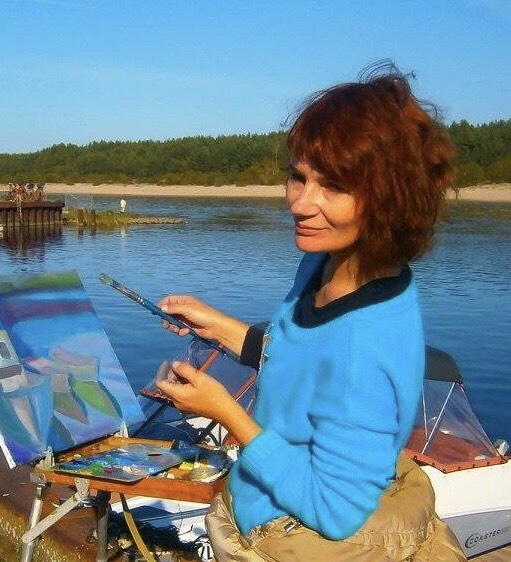 Преподаватель школы рисования Artmaailm Raissa Paskevich